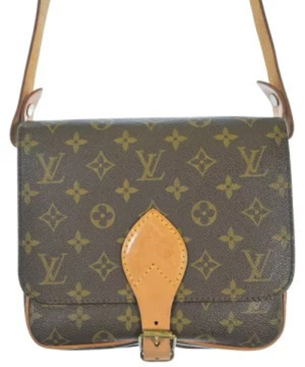 LOUIS VUITTON Shoulder Bag Brown All over pattern